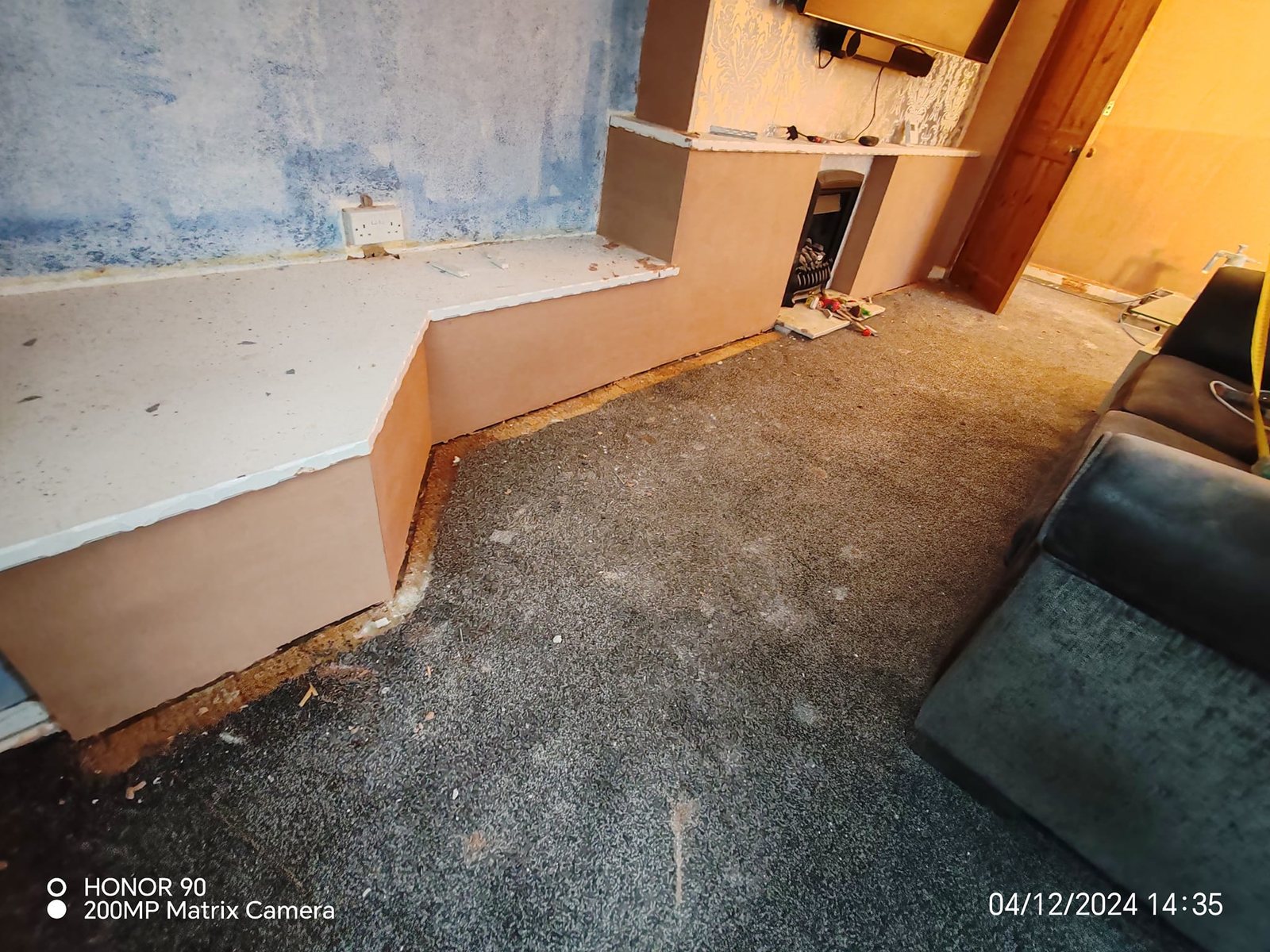 Montana Property Maintenance Plastering Services in Derby work